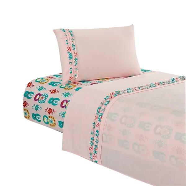 Juego de Sabanas 1,5 Plazas Vekka Kids Matrioshka 100% Poliester
