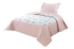 Plumón Bordado Azul Quilt Classic Vekka 1,5 plazas