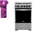 COCINA A GAS LICUADO MABE 4 PLATOS CMC5530AG0 SILVER