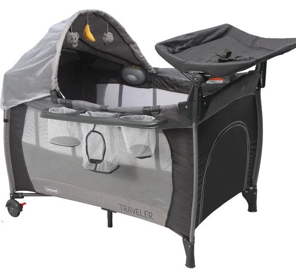 CUNA CORRAL PACK & PLAY TRAVELER BALANCIN MUDADOR MUSICAL