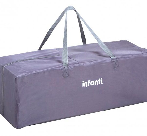 CUNA PLAYARD INFANTI CIELO GREY DOTS