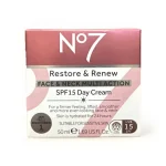 Crema de día Nº7 Restore and Renew cuello facial multiación SP15 50 ml - Imagen 2
