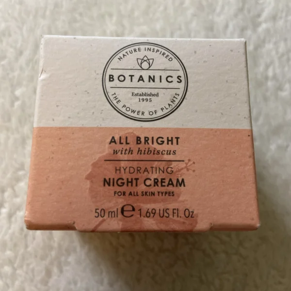 Crema de noche hidratante Nature Inspired Botanics 1,69 fl oz