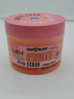 Exfoliante Corporal Soap & Glory Call of Fruity frutas tropicales e hibisco 10,1 oz