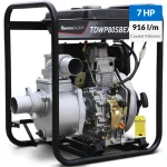 Motobomba Diesel 3 X3″ Partida Electrica Tdwp80Sbexp - Imagen 7