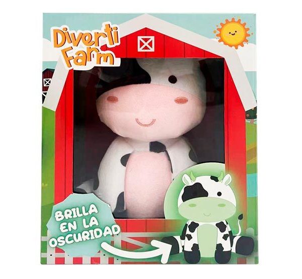 DIVERTIFARM VACA BRILLA EN OSCURIDAD