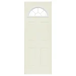 Puerta Exterior Acero Media Luna Blanco 90x200x4,5 Blanco MULTIMARCA - Imagen 6