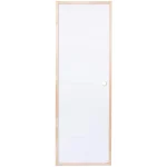 Puerta Terciado Huilo precolgada Dual con perforación blanca 80X200 IGAL - Imagen 4