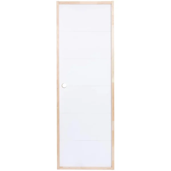 Puerta Terciado Huilo precolgada Dual con perforación blanca 80X200 IGAL