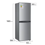 REFRIGERADOR BOTTOM FREEZER MADEMSA NORDIK 415 PLUS 231L FRIO DIRECTO PLATA