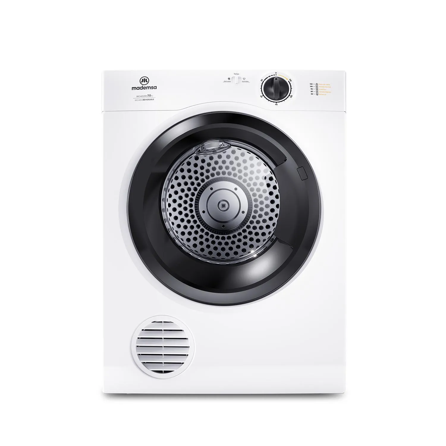 Secadora de Ropa 7 kg Carga Frontal con Evacuación Blanco 7D BZG Secadora de Ropa 7 kg Carga Frontal con Evacuación Blanco 7D BZG - Imagen 1