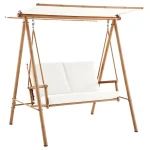 Sillón columpio look bambu 2 personas
