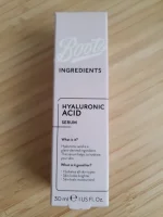 Suero ácido hialurónico Boots Ingredients 30 ml
