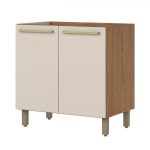 Mesa de cocina Parana de 2 puertas 80cm Viv Concept Kit’s Paraná - Imagen 7