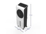ENFRIADOR AIROLITE 5 LITROS EVAPORATIVO CONTROL REMOTO EVT 2031 SLIM - Imagen 4