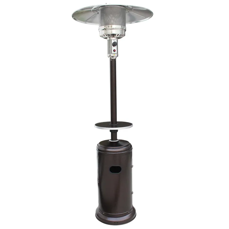 Estufa de Patio a Gas Licuado Acero Bronce Estufa de Patio a Gas Licuado Acero 11 kg bronce RECCO - Imagen 1
