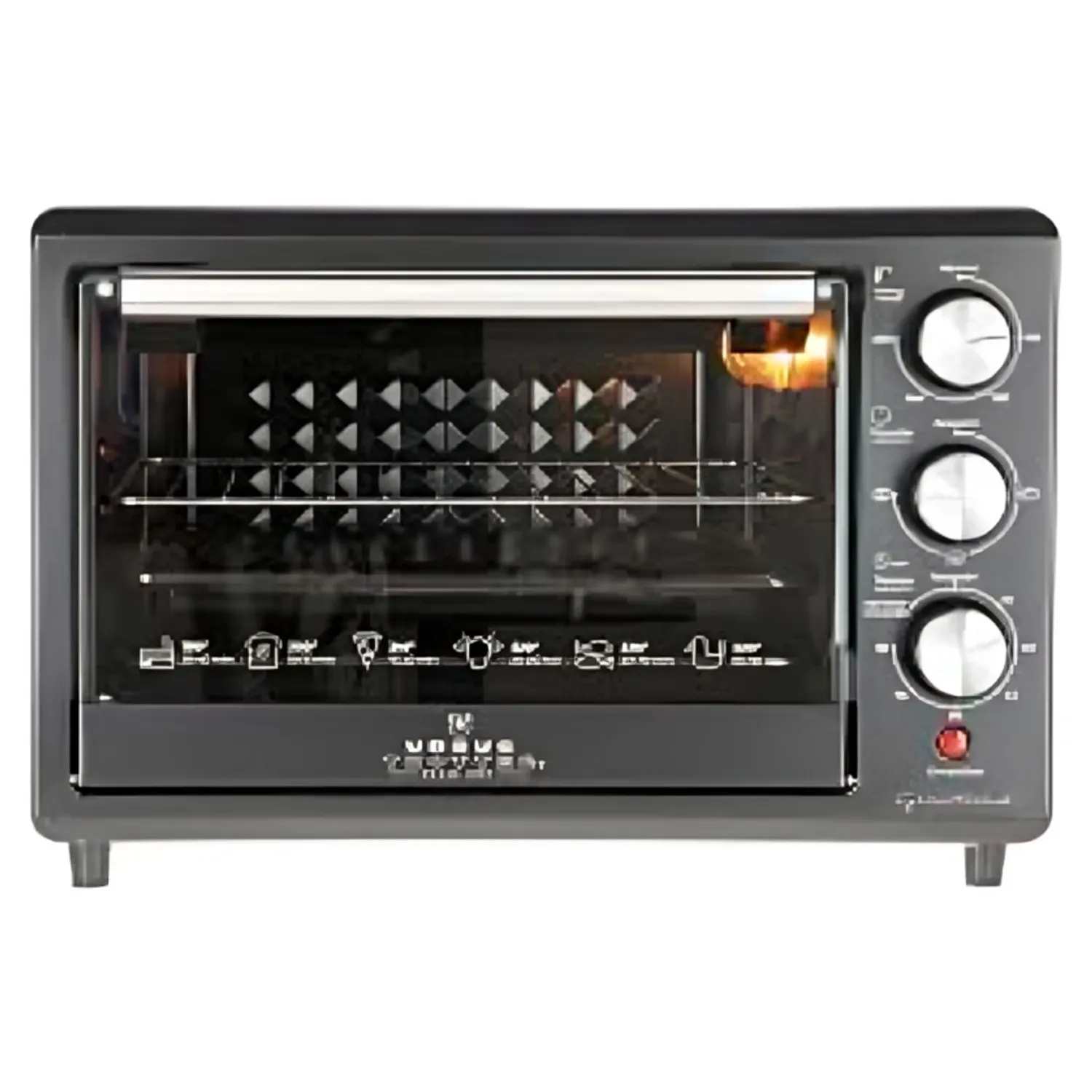 Horno Eléctrico Ut-Backofen Pro-B 25L Negro TROTTERf Horno Eléctrico Ut-Backofen Pro-B 25L Negro TROTTER - Imagen 1