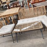 Set de Terraza Estilo Rattan – Elegante y Moderno