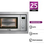 MICROONDAS URSUS TROTTER UT MWO 25L-INOX C/ MARCO