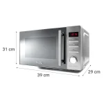 Microondas Digital 20 Litros Plateado UT-Classy720 - Imagen 2