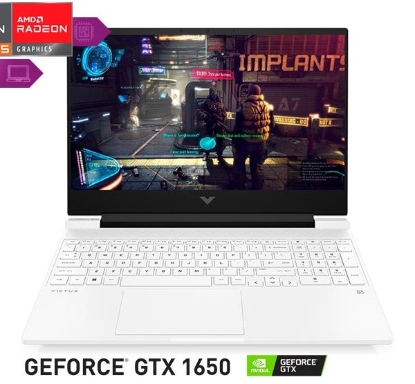NOTEBOOK GAMER HP VICTUS 15-FB0115LA AMD RYZEN 5 8 GB RAM 512 GB SSD NVIDIA GTX 1650 15.6