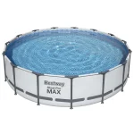 Piscina Estructural 457x457x107 cm 14.970 l + Bomba + Filtro + Escalera + Cobertor