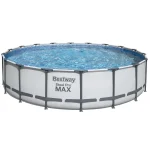 Piscina Estructural 450x220x84 cm 5.700 l + Bomba + Filtro + Escalera + Cobertor + Piso