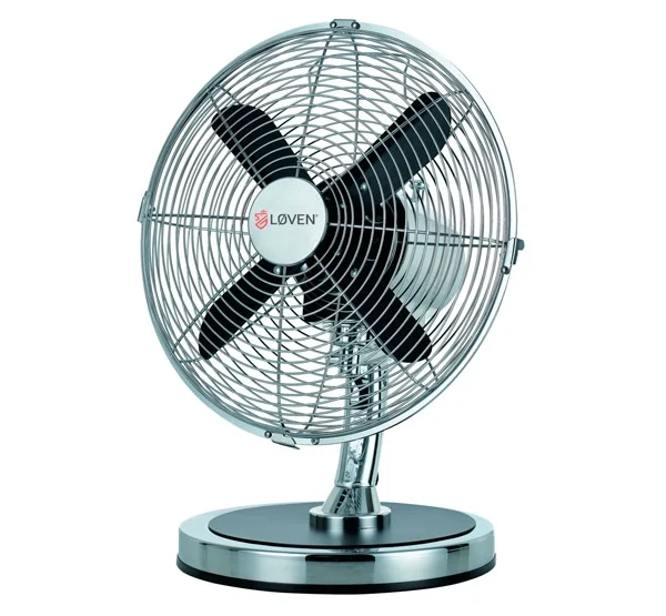 VENTILADOR SOBREMESA LOVEN LOVM-12S METÁLICO