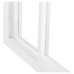 Ventana PVC 121×100 cm monolítico blanco corredera - Imagen 4