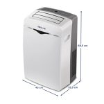AIRE ACONDICIONADO PORTÁTIL FRÍO/CALOR AIROLITE ELITE PRO II 12000 BTU WIFI