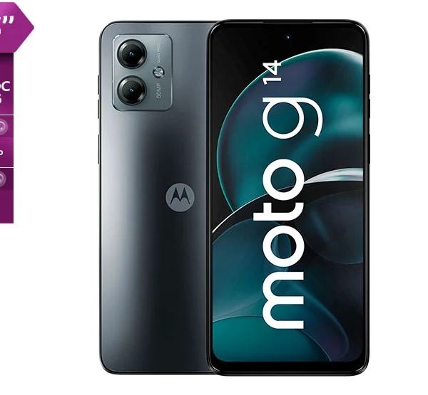 CELULAR MOTOROLA G14 128 GB 4 GB RAM 8MP 6.5"