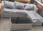 Set de Terraza Premium en Ratán Sintético – Sofá Modular + Mesa de Centro  - Imagen 2