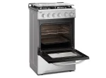 COCINA A GAS FENSA F2808 T 4 PLATOS GRILL GRIS - Imagen 5