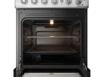 COCINA A GAS FENSA F2808 T 4 PLATOS GRILL GRIS - Imagen 3
