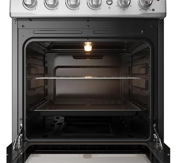 COCINA A GAS FENSA F2808 T 4 PLATOS GRILL GRIS