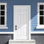 Puerta Sinfonía Acero 80×200 C/6 Paneles Blanco Krems Masonite - Imagen 2