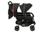 COCHE DUO BEBEGLO PRIX RS-13300 PRIX RS-13300 NE/GRIS - Imagen 2
