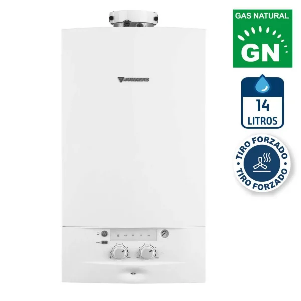 Caldera Mixta Gas Natural 14 Litros 24 kW de Muro