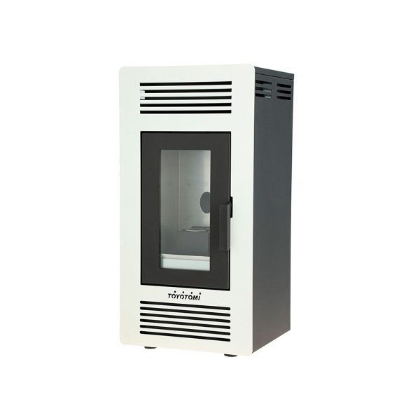 Estufa a Pellet Toyotomi 6,9 kW PS-7500 Blanca