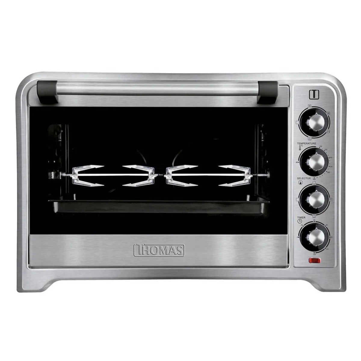 Horno Electrico 77L 2200W 220V Plateado TH-80i Thomas Horno Electrico 77L 2200W 220V Plateado TH-80i Thomas - Imagen 1