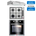 Kit Empotrado Horno EPC4 DL + Encimera UTG4GL + Campana FF60INOX