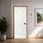 Puerta Prestige HDF con 2 Paneles con Perforación Blanco Prepintada 70cm_200cm - Imagen 3