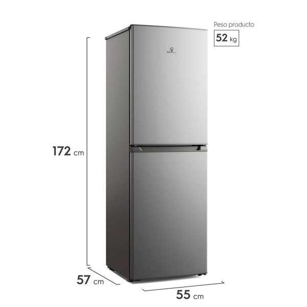 Refrigerador Mademsa MED250 Bottom Freezer 248 lts