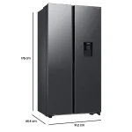 Refrigerador y Congelador RS57DG4100B4 Samsung Automática - Imagen 5
