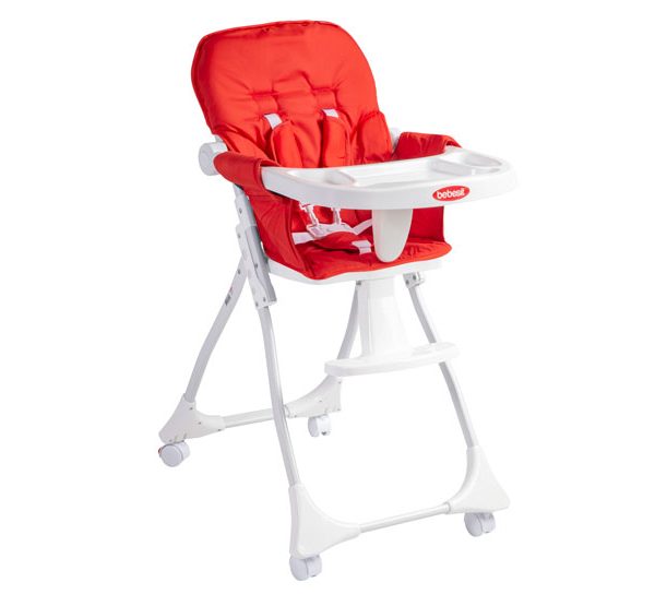 SILLA DE COMER BEBESIT PLEGABLE GOLITE ROJA