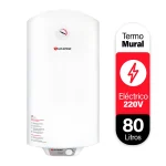Termo Eléctrico 80 Litros 1500 W de Muro