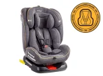 SILLA DE AUTO BEBE CONVERTIBLE SUPRA 360 ISOFIX GRIS