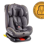SILLA DE AUTO BEBE CONVERTIBLE SUPRA 360 ISOFIX GRIS