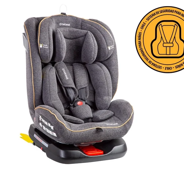 SILLA DE AUTO BEBE CONVERTIBLE SUPRA 360 ISOFIX GRIS