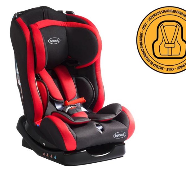 SILLA DE AUTO CONVERTIBLE BEBESIT ORBIT ROJA